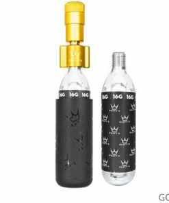 Peaty's Gonfleur De Pneu CO2 Holeshot - Road & Gravel (16g) -Composants, périphériques de vélo de route Ventes 5060541583825PeatysHoleshotCO2TyreInflator Road Gravel16ggold4 label