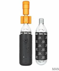 Peaty's Gonfleur De Pneu CO2 Holeshot - Road & Gravel (16g) -Composants, périphériques de vélo de route Ventes 5060541583832PeatysHoleshotCO2TyreInflator Road Gravel16gmango5 label