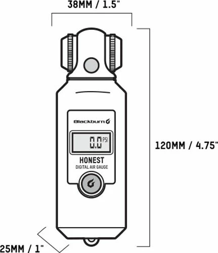 Blackburn Jauge De Pression Numérique HONEST 8 Blackburn Jauge De Pression Numérique HONEST – Image 6