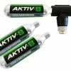 Aktiv-8 Kit De Pompe à CO2, Y Compris 3 Cartouches 16g Avec Filetage 2 Aktiv-8 Kit De Pompe à CO2, Y Compris 3 Cartouches 16g Avec Filetage -Composants, périphériques de vélo de route Ventes Aktiv8 CO2 Pumpe 17QsP2fgxWLKSH