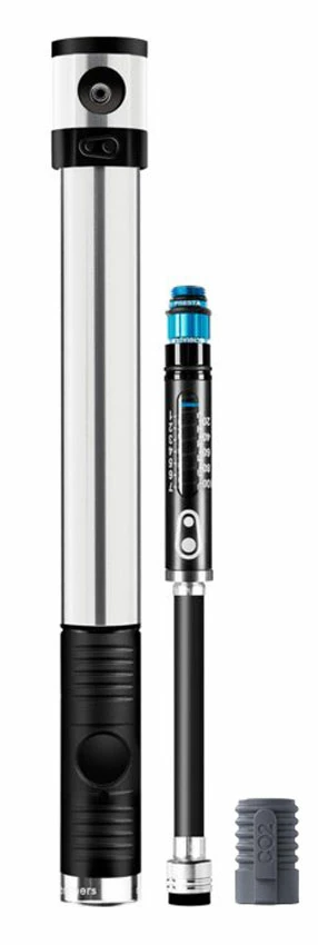 Crankbrothers Klic HV Pompe à Main CO2 Analogique, Support De Cadre Inclus 3 Crankbrothers Klic HV Pompe à Main CO2 Analogique, Support De Cadre Inclus