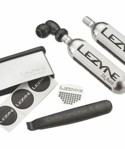 Lezyne Twin Kit (Twin Drive CO2 + Lever Kit Combo) 5 Lezyne Twin Kit (Twin Drive CO2 + Lever Kit Combo) -Composants, périphériques de vélo de route Ventes Lezyne