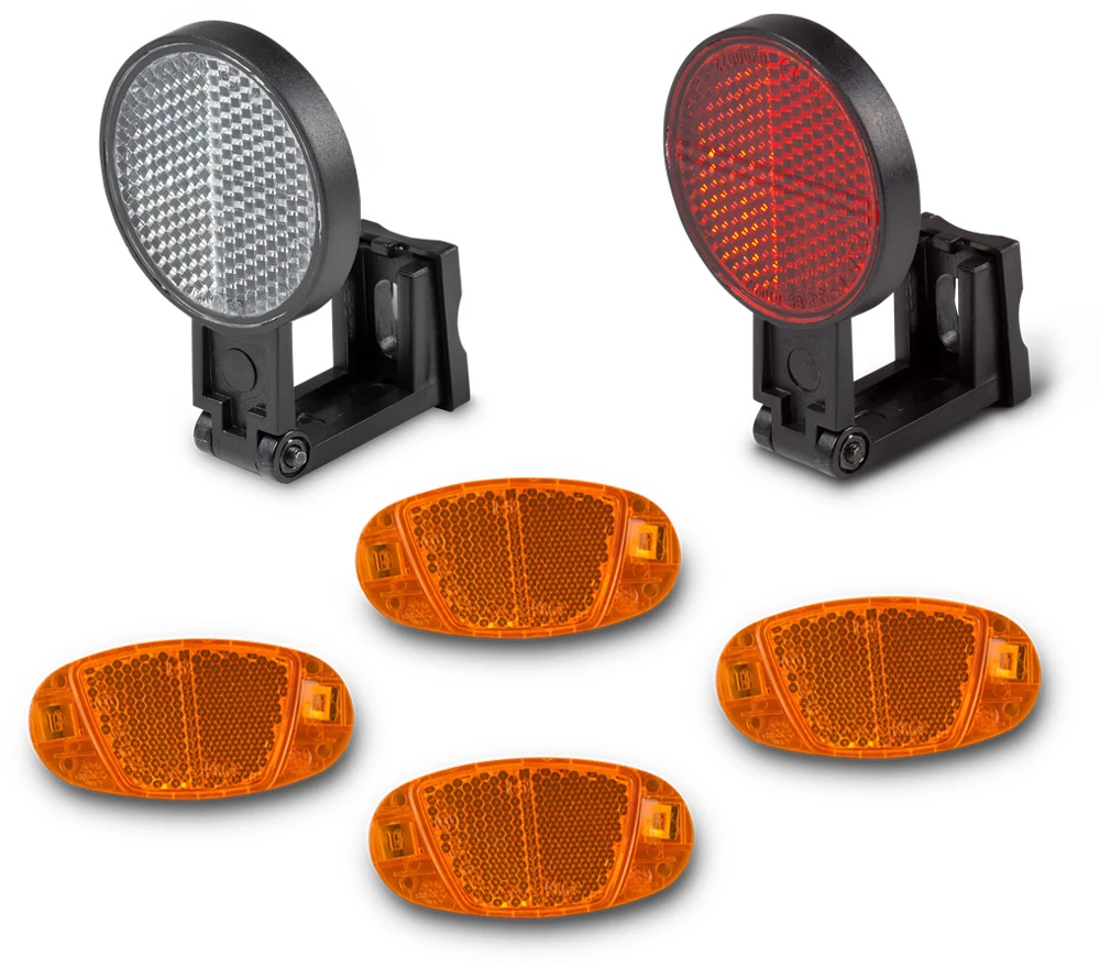 RFR Kit De Réflecteurs Pour Fixation Sur Frein/fourche (StVZO) 3 RFR Kit De Réflecteurs Pour Fixation Sur Frein/fourche (StVZO)