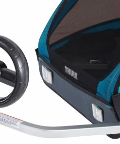 Thule Remorque Pour Vélo Coaster XT -Composants, périphériques de vélo de route Ventes Thule Coaster XT Fahrradanhanger 10101806 E