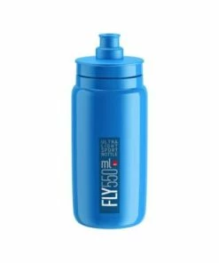Bidon De Vélo ELITE Fly 550 Ml Bleu